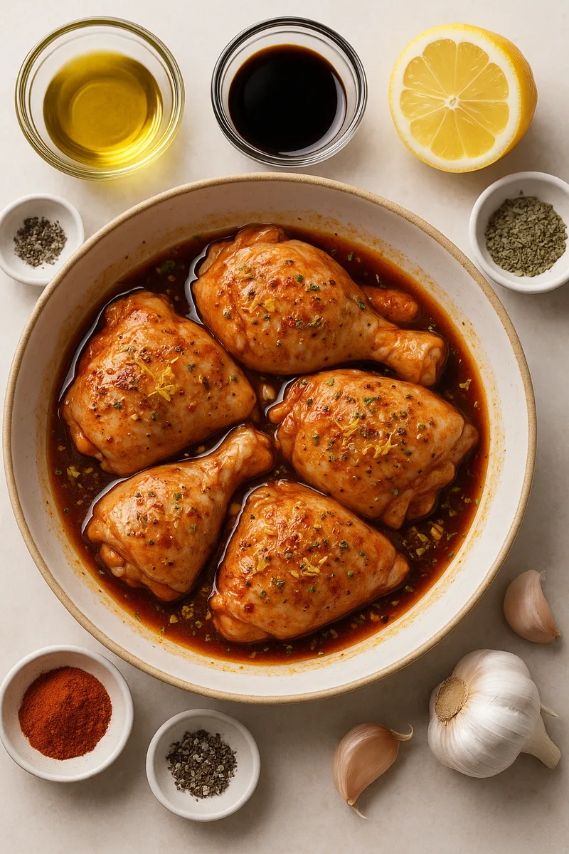 Marinade poulet pour barbecue gaz