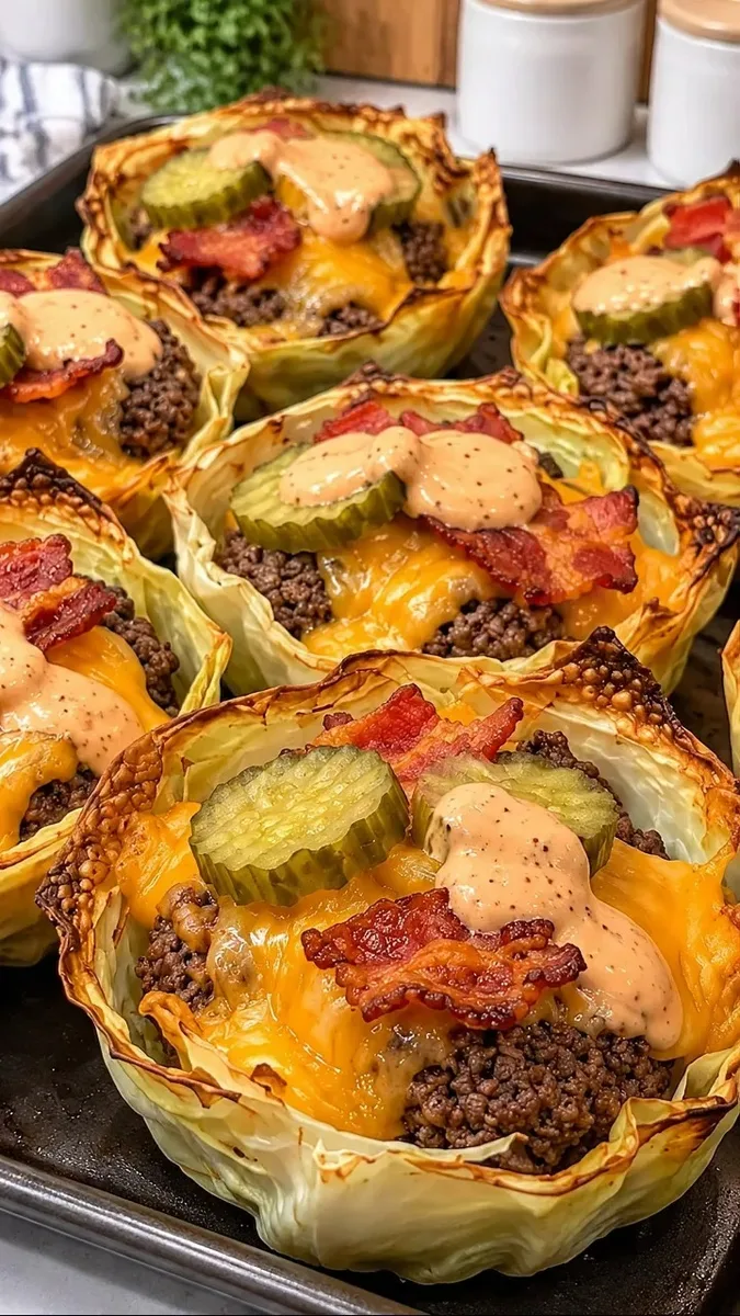 Coupes de Chou Croustillantes au Bacon et au Fromage Cheddar
