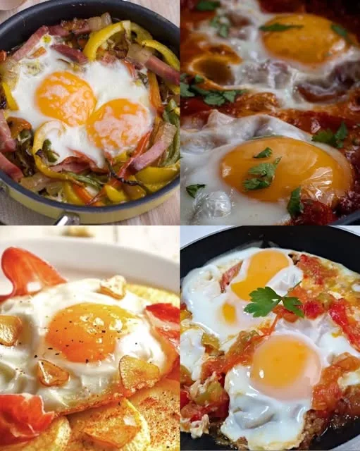 Casserole d'œufs pour le petit-déjeuner