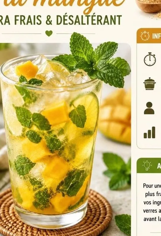 Mojito à la mangue