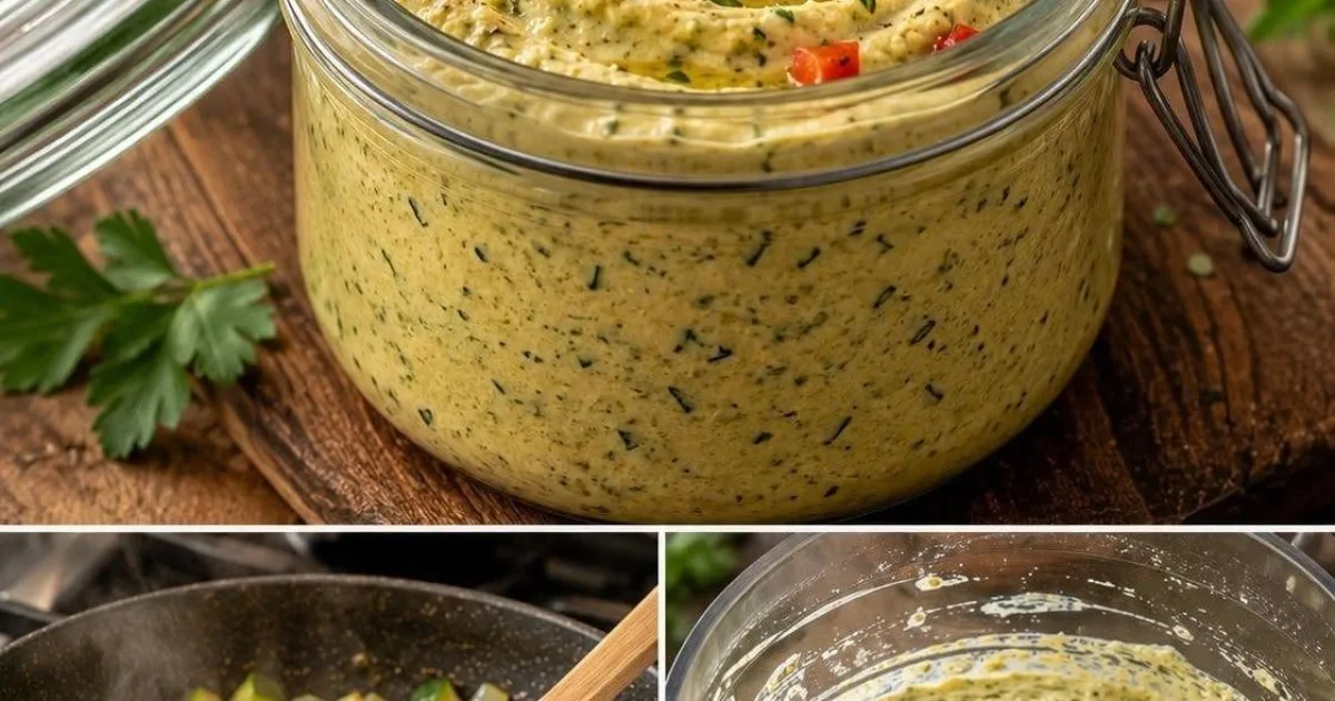 Tartinade de Courgette Maison