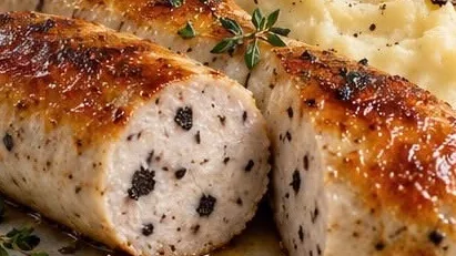 Boudin Blanc Truffé Maison