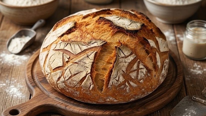 Pain de Campagne Traditionnel au Levain Naturel