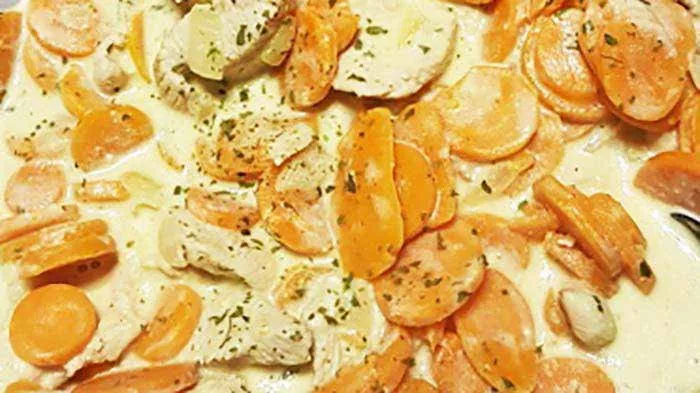 Émincés de dinde aux carottes
