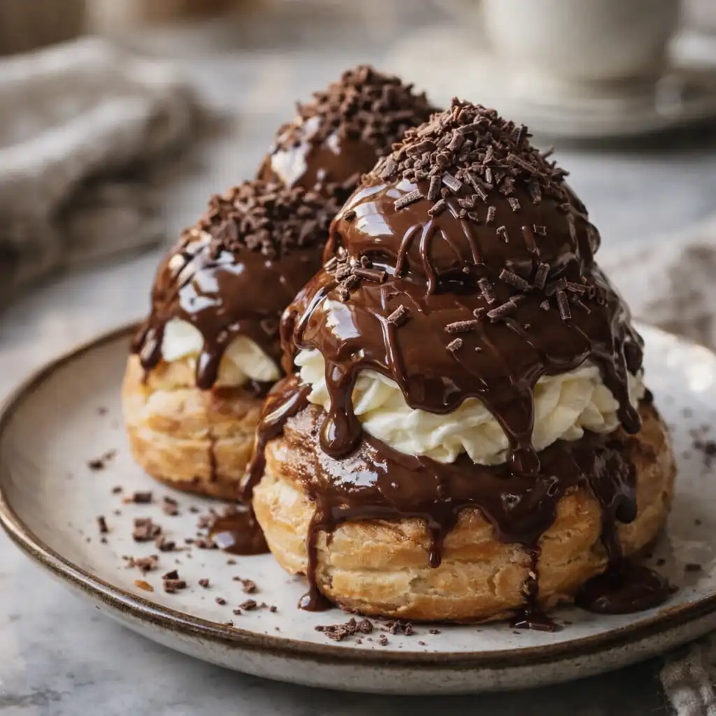 Profiteroles au Chocolat