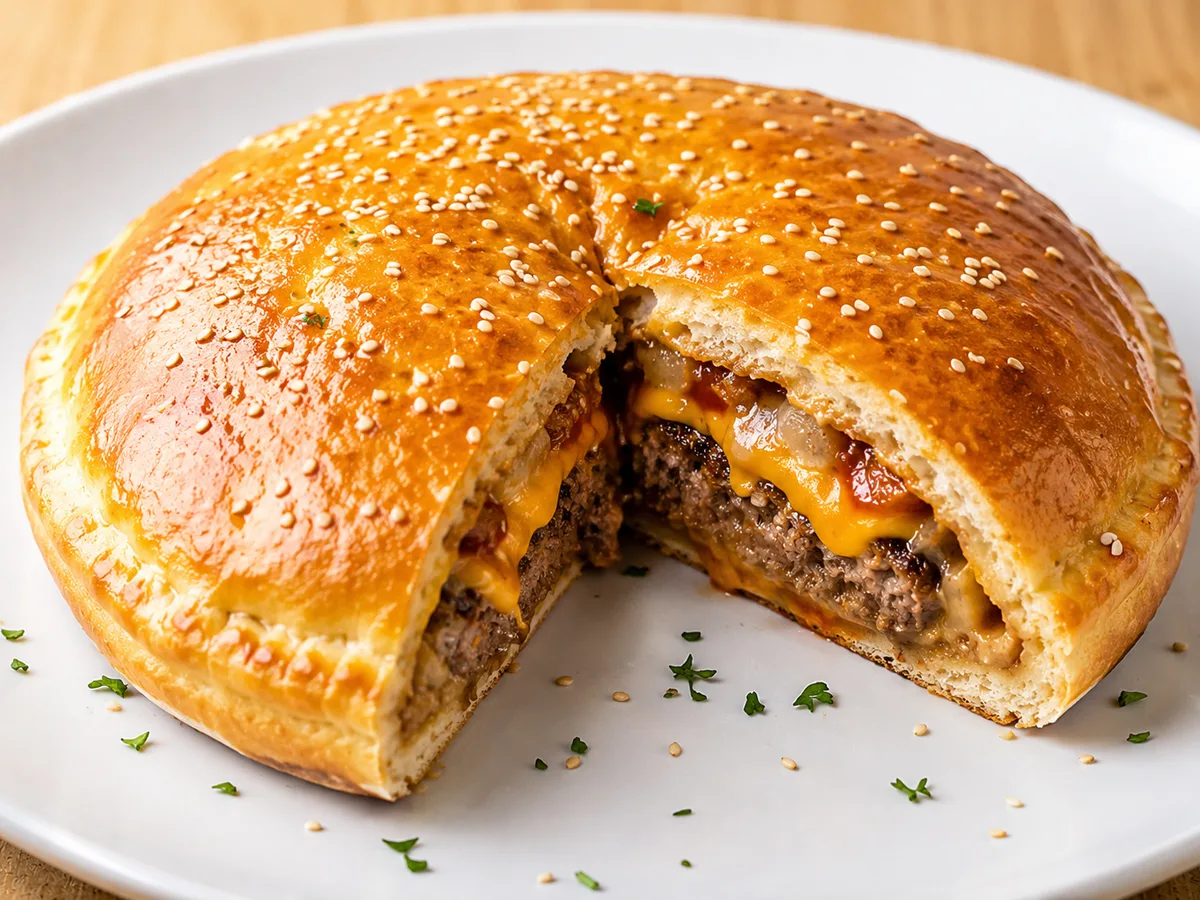 Hamburger Fermé Viral (Closed Burger)