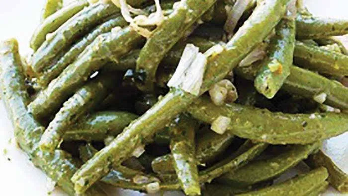 Salade de haricots verts