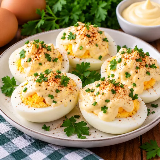 Œufs durs Mayonnaise