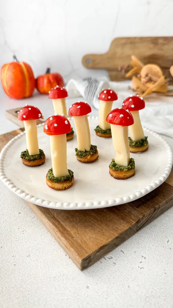 Canapés aux Champignons de Conte de Fées