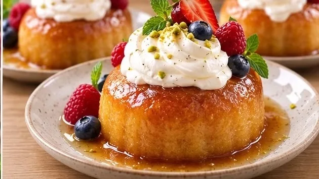 Baba au rhum moelleux