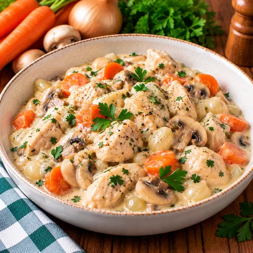 Blanquette de volaille express