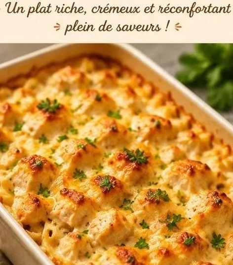 Gratin de Poulet Million Dollar