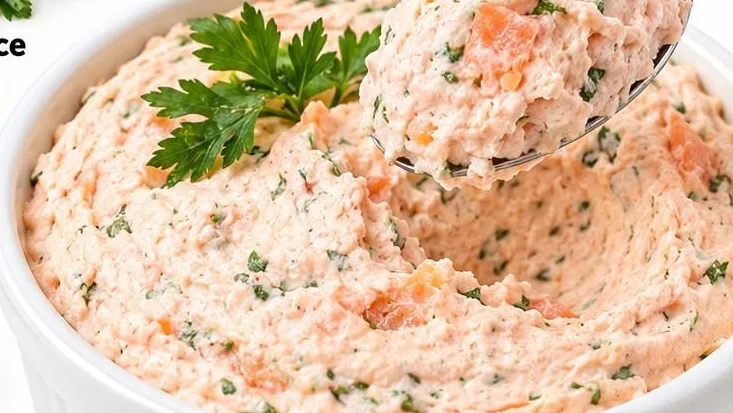 Délicieuse mousse de saumon fumé
