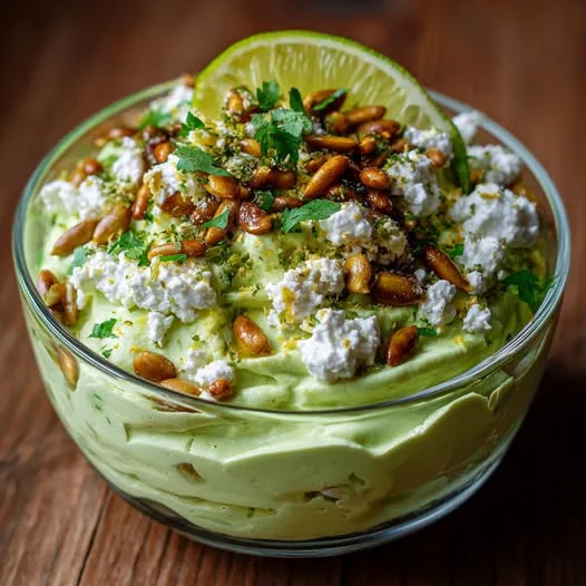 Mousse d'Avocat au Citron Vert et Feta