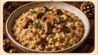 Risotto crémeux aux cèpes