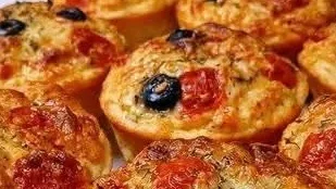 Muffins salés façon pizza – faciles et irrésistibles