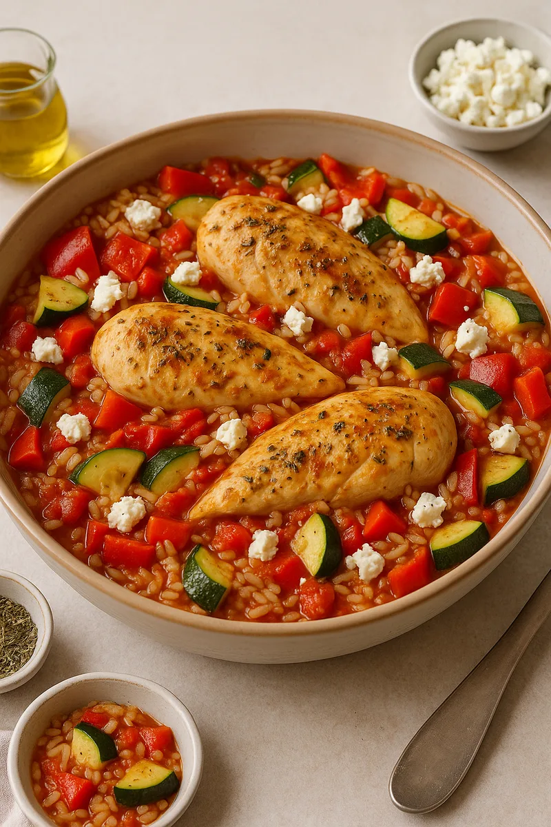 Poulet Méditerranéen au Cookeo