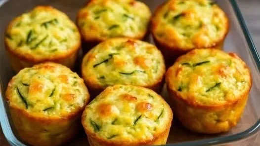 Muffins aux courgettes