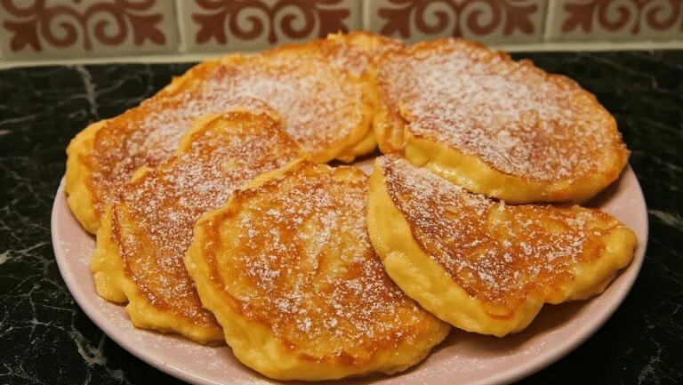 Pancakes aux Pommes – Recette Rapide, Moelleuse et Saine
