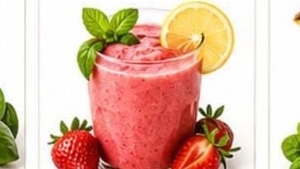 Limonade aux Fraises et Basilic