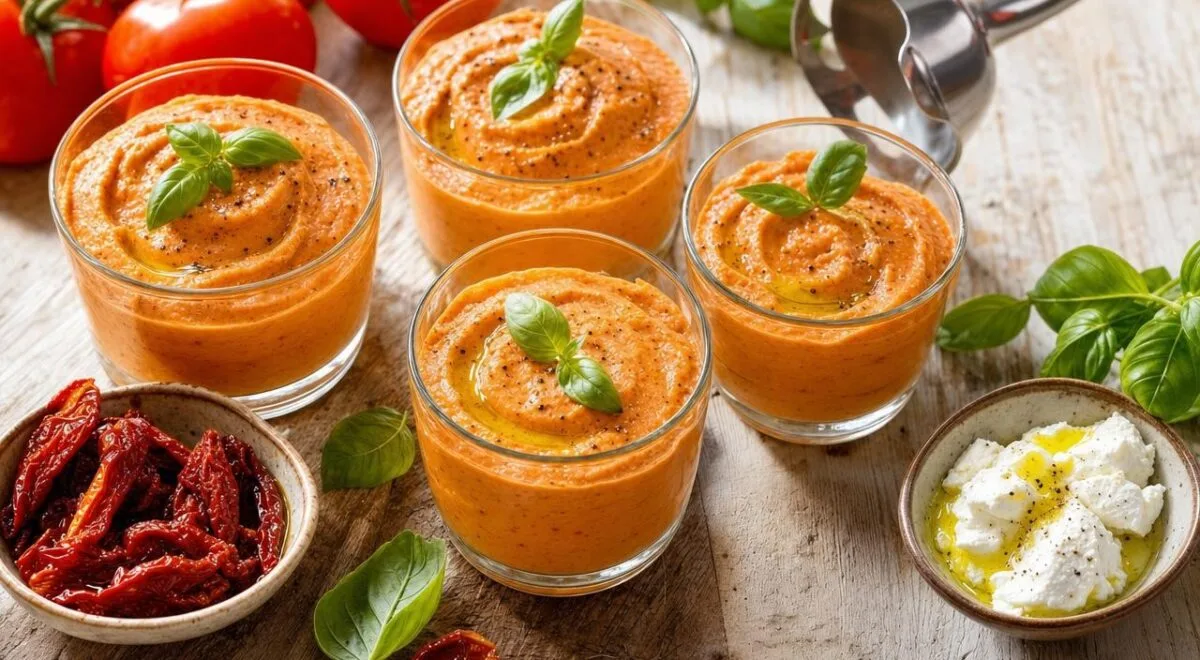 Mousse de tomate : la recette sans cuisson, fraîche et prête en 10 min pour l'apéro