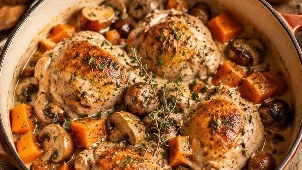 Poulet d'automne