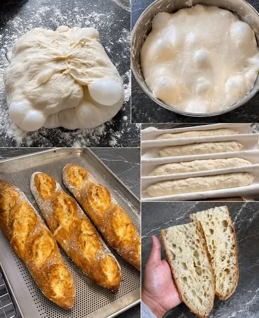 Baguette Maison à Fermentation Lente