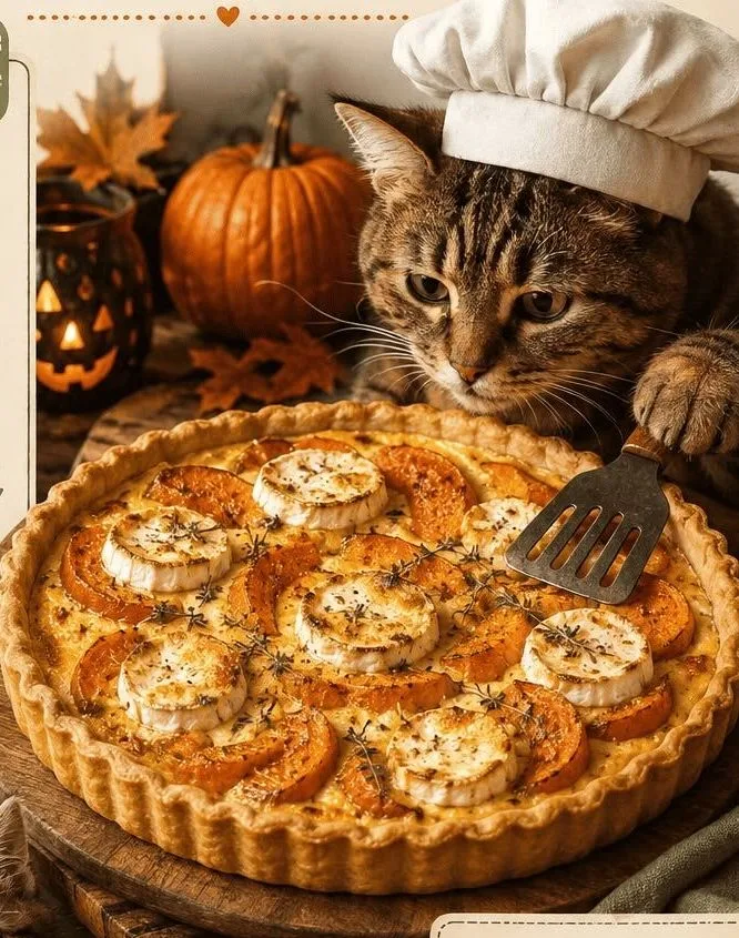 Tarte Potimarron Chèvre
