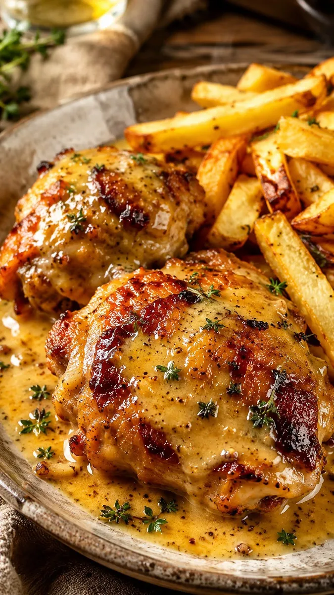 Cuisses de poulet à la bière