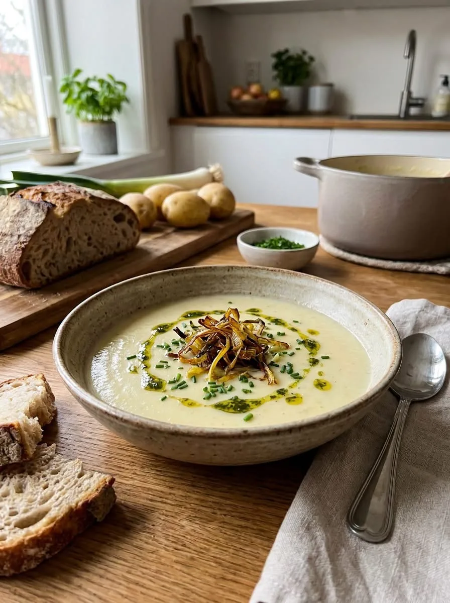 Velouté de Pommes de Terre et Poireaux