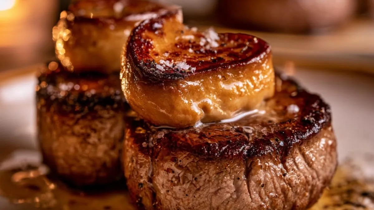 Tournedos au Foie Gras Poêlé, Façon Grand Restaurant