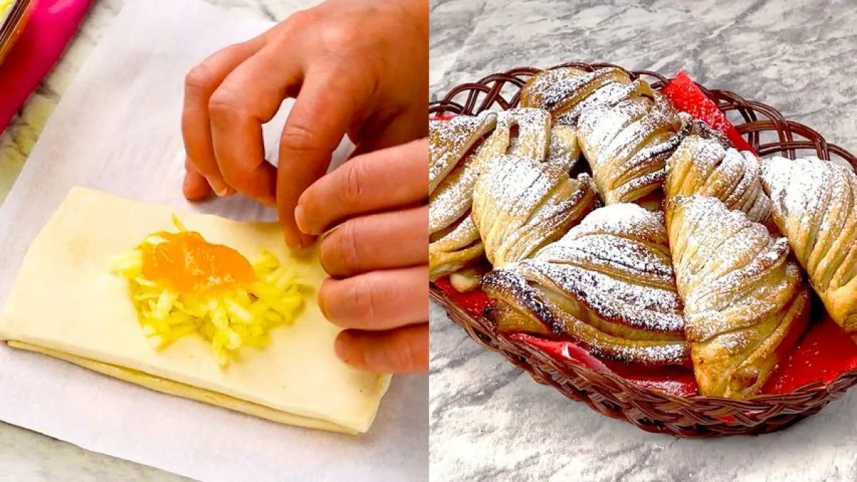 Sfogliatelle aux Pommes Rapide et Facile