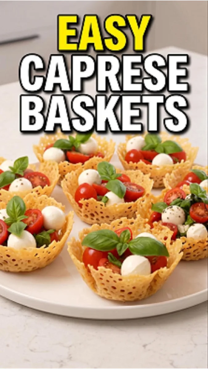 Les Paniers Caprese Faciles et Pauvres en Glucides Ultimes