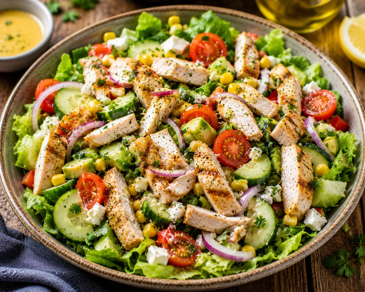 Salade de poulet
