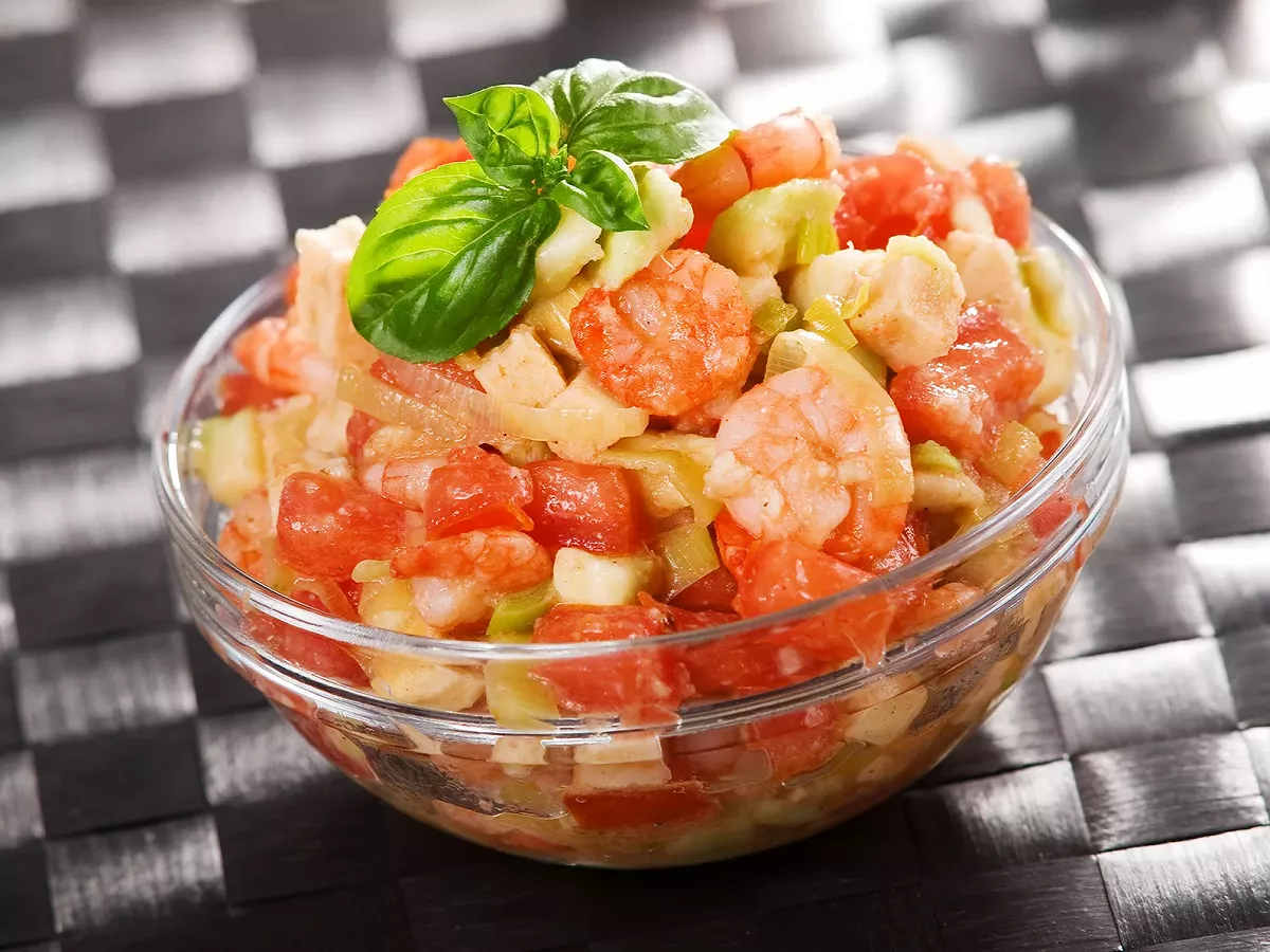 Salade de fruits de mer