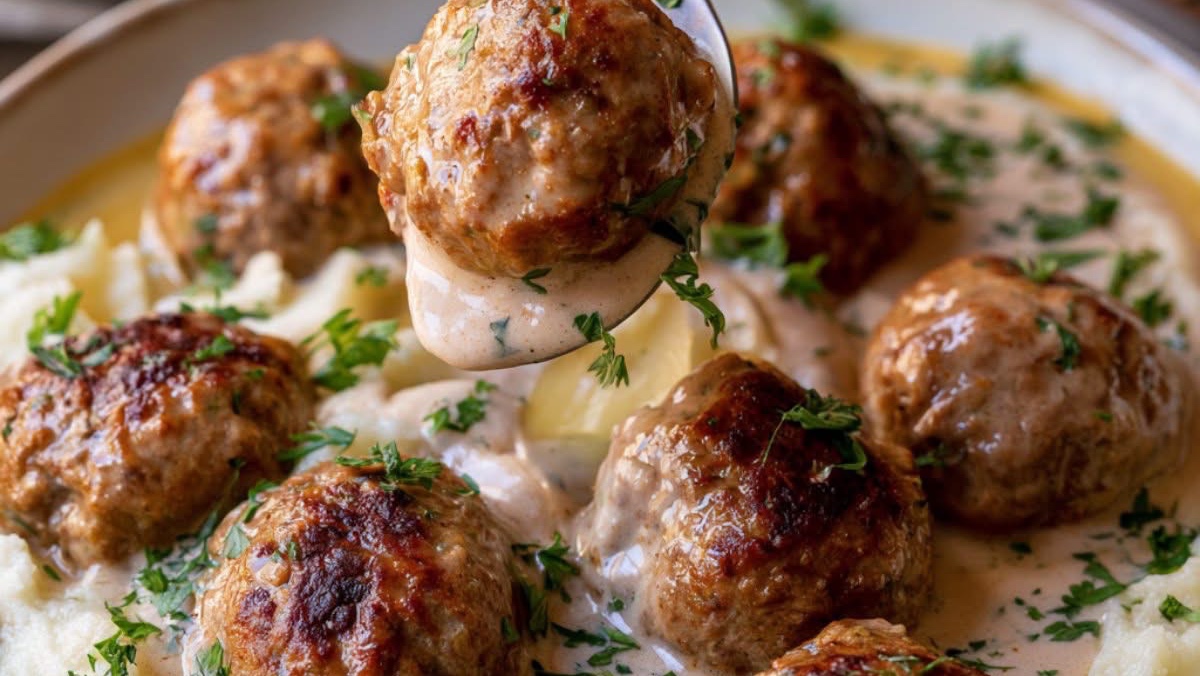 Boulettes suédoises ultra fondantes