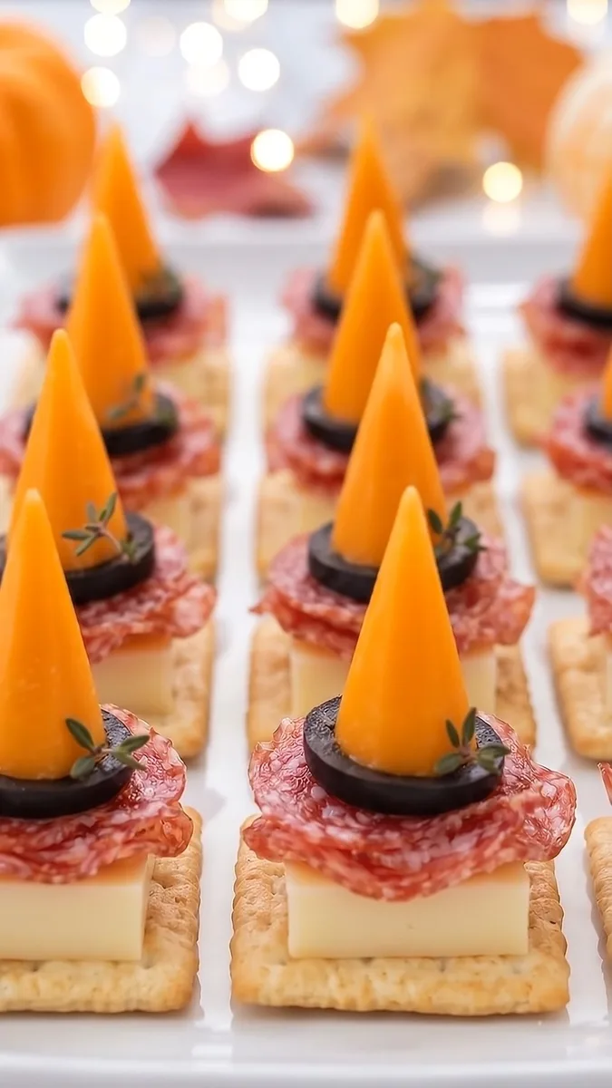 Crackers Chapeau de Sorcière au Fromage