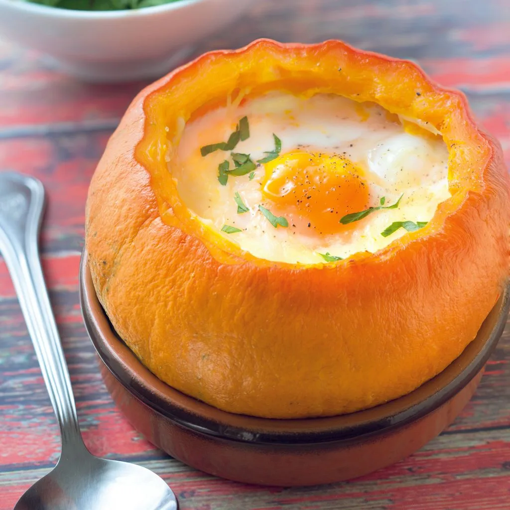 Œuf Cocotte Halloween en Courge jack be Little : la meilleure recette