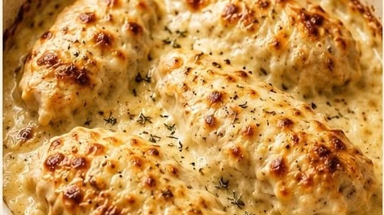 Poulet au Fromage Gratiné