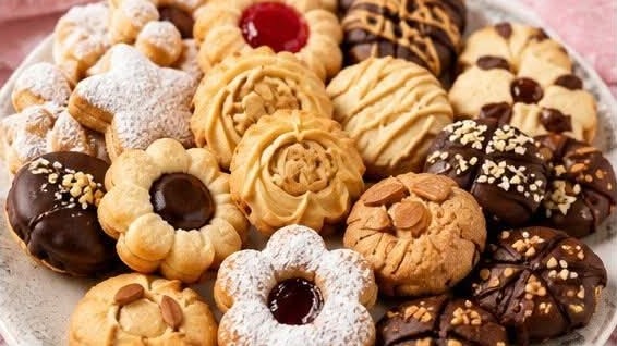 Une seule pâte pour préparer de magnifiques biscuits variés