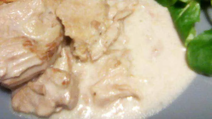 Sauté de porc fromage ail et fines herbes