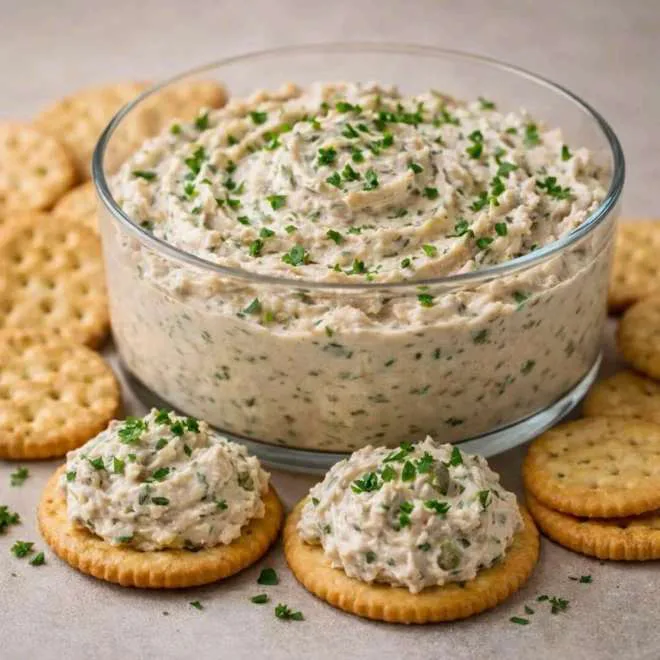 Tartinade de thon au citron et aux câpres, façon sauce crémeuse