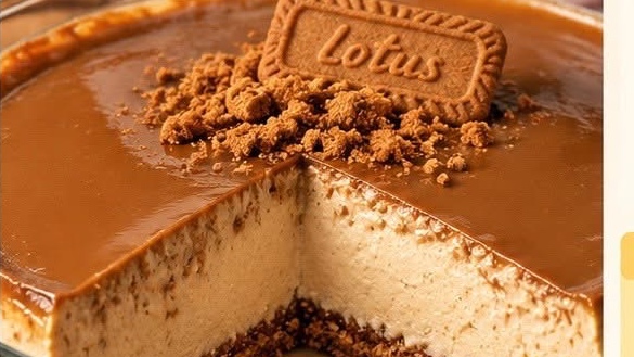 Flan crémeux aux Spéculoos