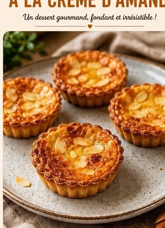 Tartelettes à la crème d'amande