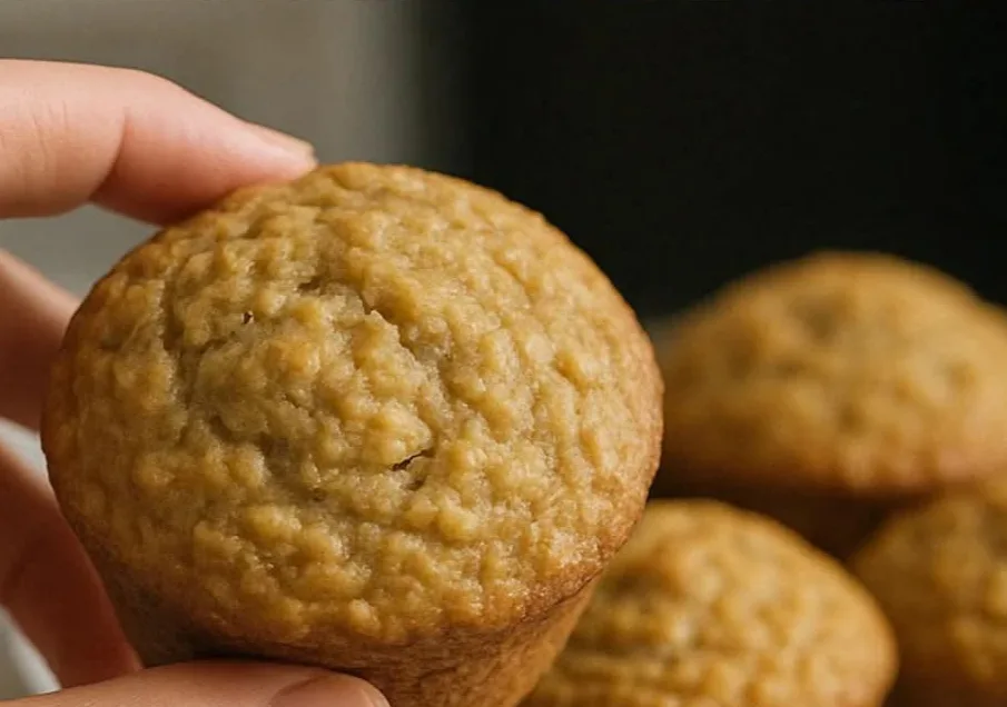 Muffins Pommes Avoine Sans Sucre Raffiné