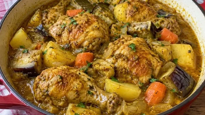 Colombo de Poulet aux Épices & au Citron Vert