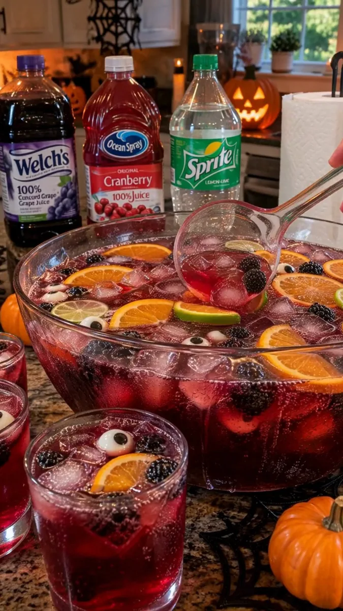 Punch de Fête Halloween Terrifiant
