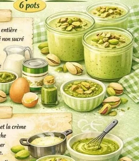 Crèmes pistache