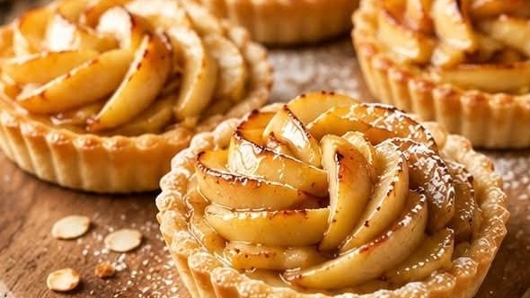 Tartelettes moelleuses au cœur généreusement garni