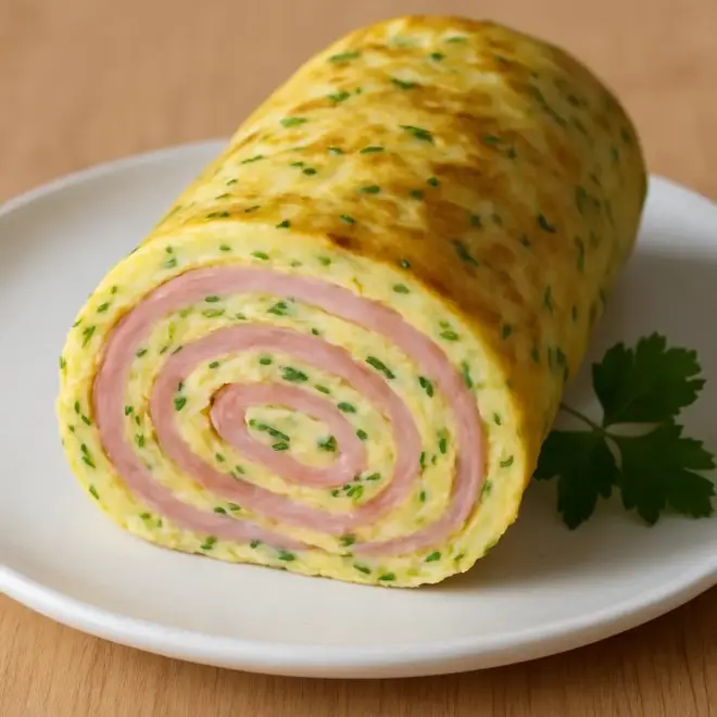 Roulés courgettes & jambon
